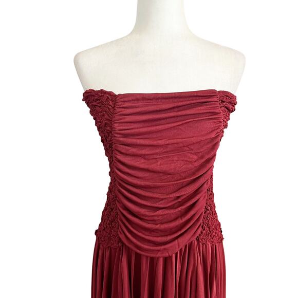 LouLou de la Falaise Strapless Draped Dress Small - Picture 5 of 10